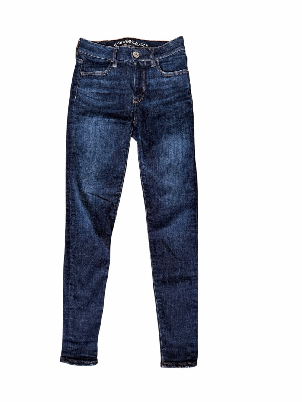 American Eagle Size 0 Regular Dark Blue Women's Skinny Jeans